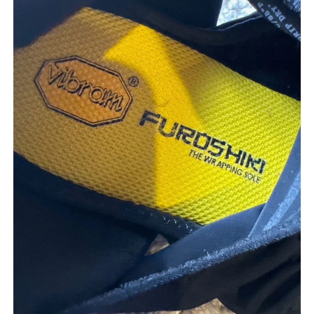 Vibram Furoshiki Wrapping Shoe Unisex 7.5-8 Medium Black EU40-41 Minimalist Yoga